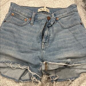 Madewell Distressed Denim Shorts